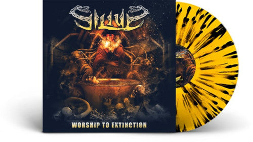 Silius - Worship To Extinction (Yellow/Black Splatter Vinyl - LP uusi