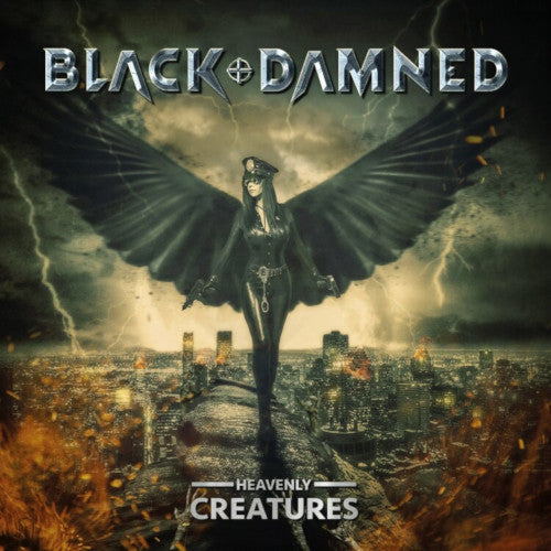 Black & Damned - Heavenly Creatures (White/Black Splatter Vinyl LP - uusi LP