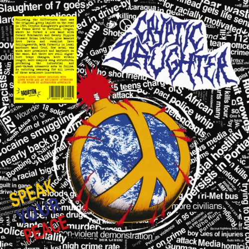 Cryptic Slaughter - Speak Your Peace (Red Vinyl LP) - uusi LP