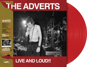 Adverts The - Live & Loud (Coloured Vinyl LP) - uusi LP