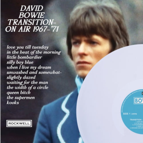 Bowie David - Transition On Air 1967-'71 (White Vinyl LP) - uusi LP