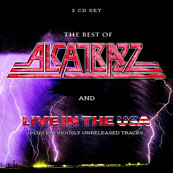 Alcatrazz - Best of The / Live in the USA (2 CD) - uusi CD