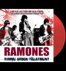 Ramones - Gimme Shock Treatment (Red Vinyl LP) - uusi LP