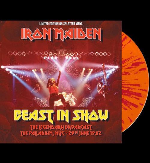 Iron Maiden - Beast In Show (Red/Orange Splatter Vinyl LP) - uusi LP