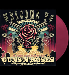 Guns N' Roses - Welcome To The Ritz (Burgundy Vinyl LP) - uusi LP