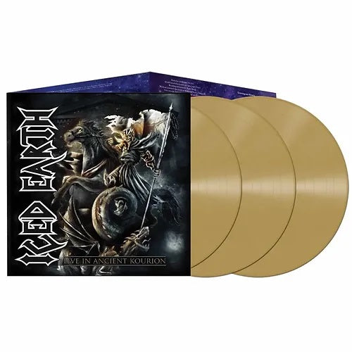 Iced Earth - Live in Ancient Kourion (3 LP Gold Vinyl) - uusi LP