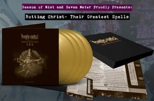 Rotting Christ - Their Greatest Spells (4 LP Gold Vinyl Box) - uusi LP