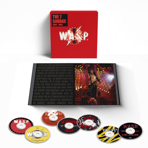 W.A.S.P. - 7 Savage: 1984-1992 (7 CD Box) - uusi CD