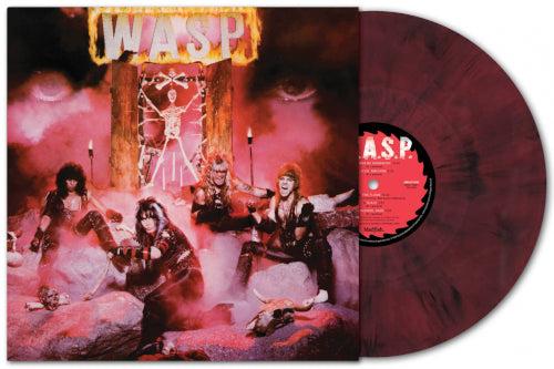 W.A.S.P. - W.A.S.P. (Red/Black Marbled Vinyl LP) - uusi LP