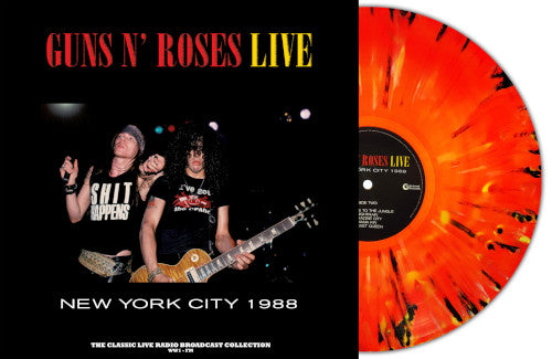 Guns N' Roses - Live In New York City, 1988 (Lagoon Vinyl LP) - uusi LP