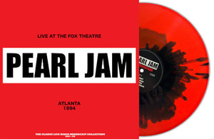 Pearl Jam - Fox Theatre Atlanta, 1994 (Red Splatter Vinyl LP) - uusi LP