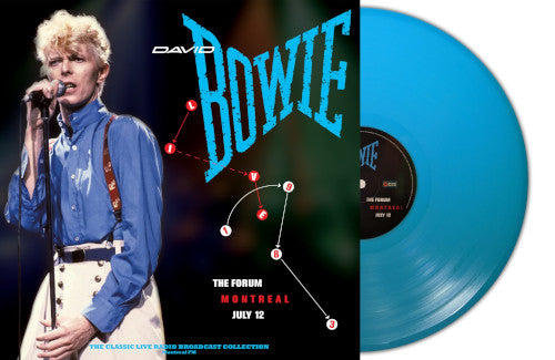 Bowie David - Live At The Forum Montreal 1983 (2 LP Blue Vinyl) - uusi LP