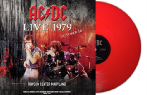 AC/DC - Live 1979 At Towson Center (2 LP Red Vinyl) - uusi LP