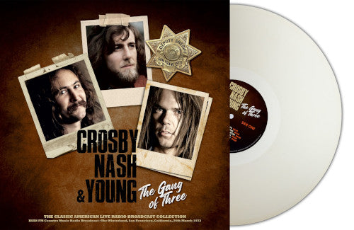 Crosby, Nash & Young - Gang of Three The (Clear Vinyl LP) - uusi LP