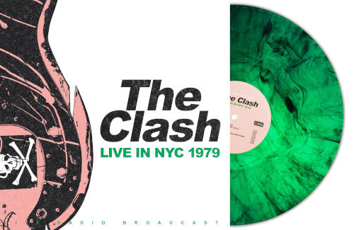 Clash The - Live In NYC 1979 (Green Marbled Vinyl LP) - uusi LP