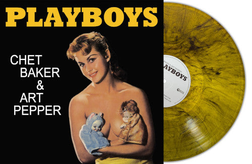 Chet Baker & Art Pepper - Playboys (Yellow Marbled Vinyl LP) - uusi LP