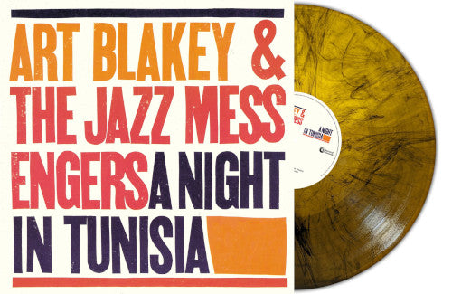 Art Blakey & The Jazz Messengers - A Night In Tunesia (Orange Marbled Vinyl LP) - uusi LP