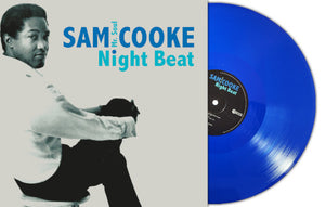 Cooke Sam - Night Beat (Blue Vinyl LP) - uusi LP