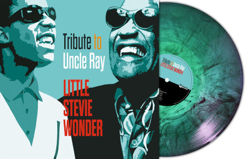 Wonder Stevie - Tribute To Uncle Ray (Turquoise Marbled Vinyl LP) - uusi LP