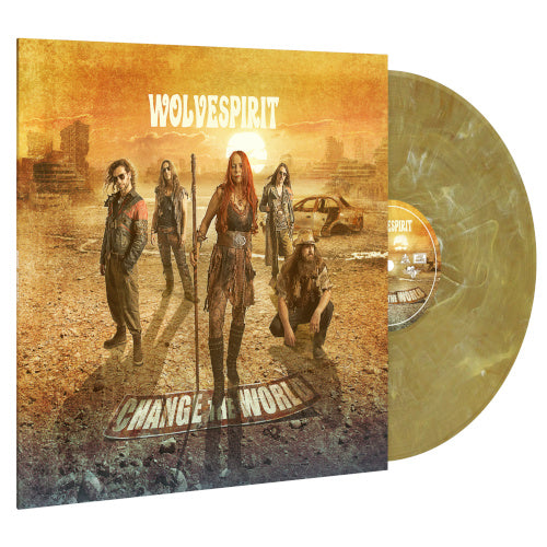 WolveSpirit - Change The World (2 LP Cream Marble Vinyl) - uusi LP