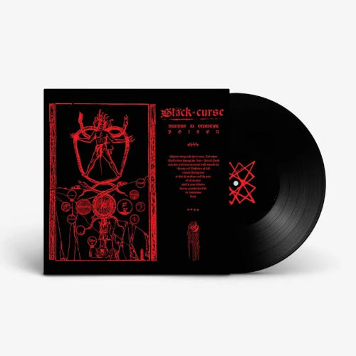 Black Curse - Burning in Celestial Poison (Black Vinyl LP) - uusi LP