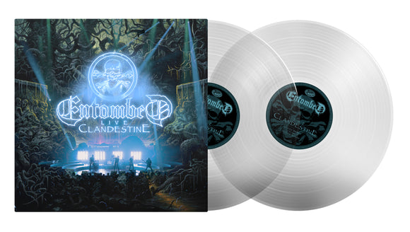 Entombed - Clandestine - Live (2LP Clear) - uusi LP