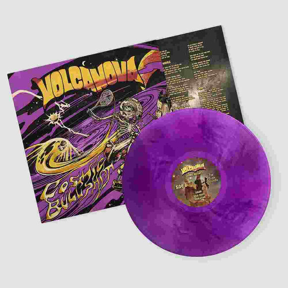 Volcanova - Cosmic Bullshit LP (Purple Swirl Vinyl) - uusi LP