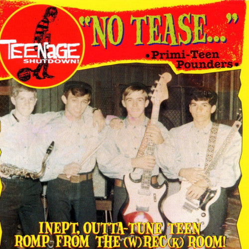 Various Artists - Teenage Shut Down - No Tease - uusi CD