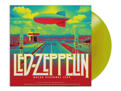 Led Zeppelin - Motor Speedway 1969 (Lime Vinyl) - uusi LP