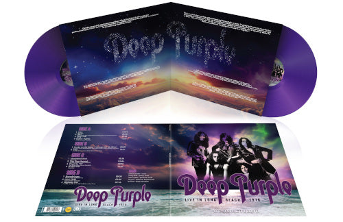 Deep Purple - Live in Long Beach 1976 (2 LP Purple Vinyl) - uusi LP