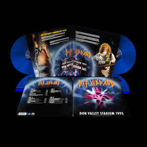 Def Leppard - Don Valley Stadium (2 LP Blue Vinyl) - uusi LP