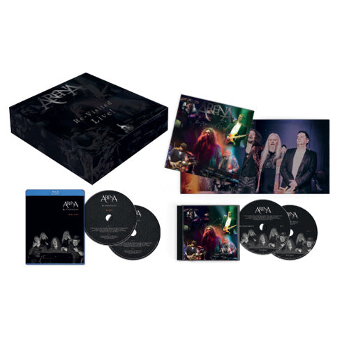 Arena - Arena Revisited Live! (Bluray, DVD, 2CD, booklet) - uusi CD