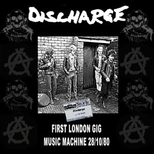 Discharge - Music Machine 28/10/80 (Purple Vinyl LP) - uusi LP