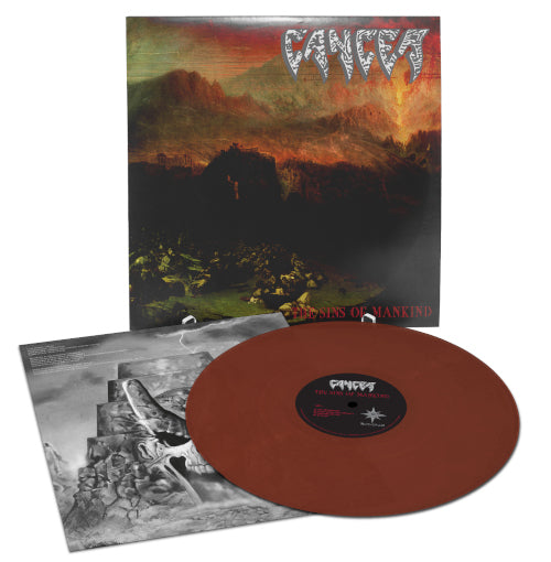 Cancer - Sins Of Mankind (Mahogany Vinyl LP) - uusi LP