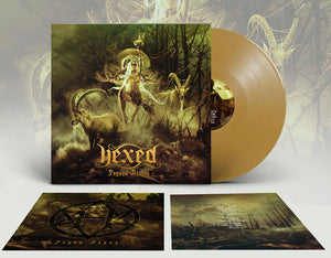 Hexed - Pagans Rising (Gold Vinyl + 2 Booklets) - LP uusi