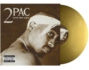 2Pac - Live My Life (Gold Marbled Vinyl LP) - uusi LP