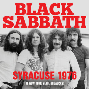 Black Sabbath - Syracuse 1976 (Live Broadcast) - uusi CD