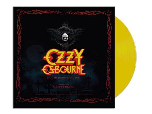 Ozzy Osbourne - Live in Montreal 1981 (Yellow Vinyl LP) - uusi LP