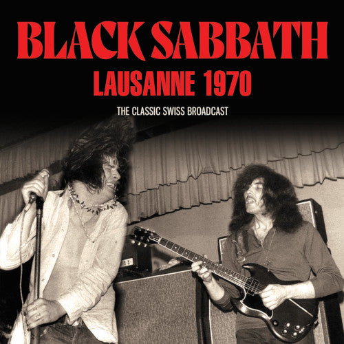 Black Sabbath - Lausanne 1970 (Live Broadcast 1970) - uusi CD