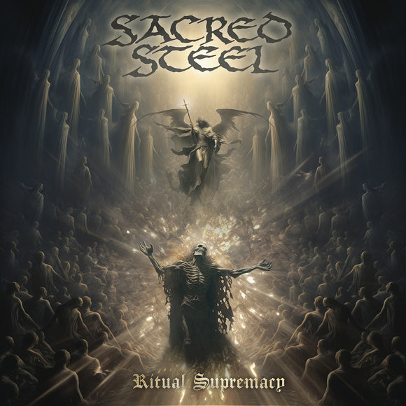 Sacred Steel - Ritual Supremacy (brown marble) - LP uusi
